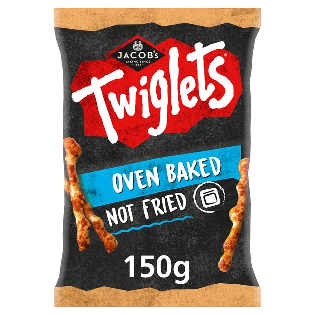 Jacob's Twiglets Sharing Baked Snacks 150g - Special Offer