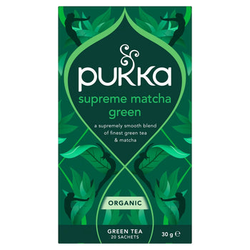 Pukka Organic Supreme Matcha Green Herbal Tea 20 per pack