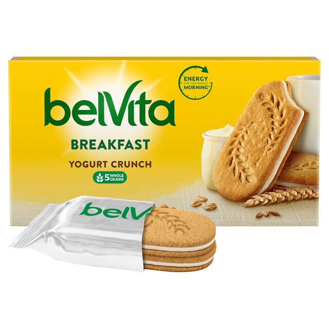 Belvita Desayuno Yogurt Crunch Galletas 5 x 50g 