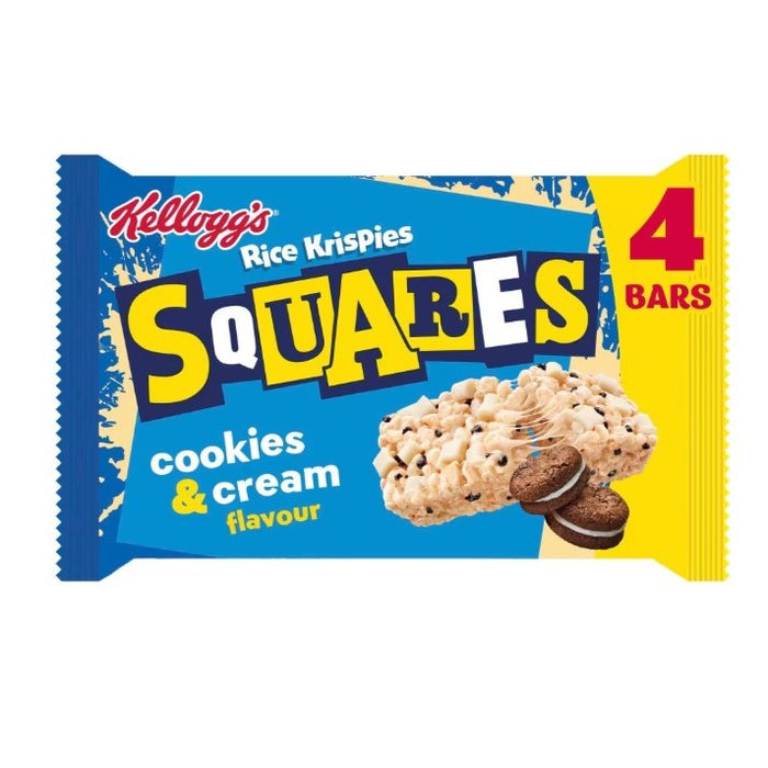 Kellogg's Rice Krispie Squares Cookies & Cream 4 x 34g