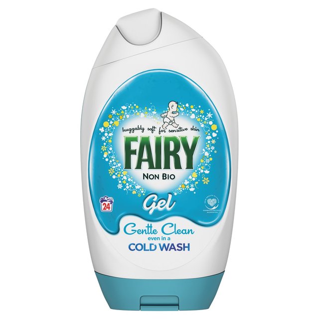 Fairy Nicht -Bio -Waschflüssigkeitsgel für empfindliche Haut 24 Wäsche 888ml