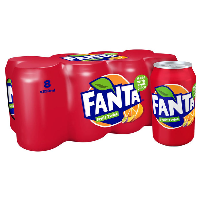 Fanta Fruit Twist 8 x 330 ml
