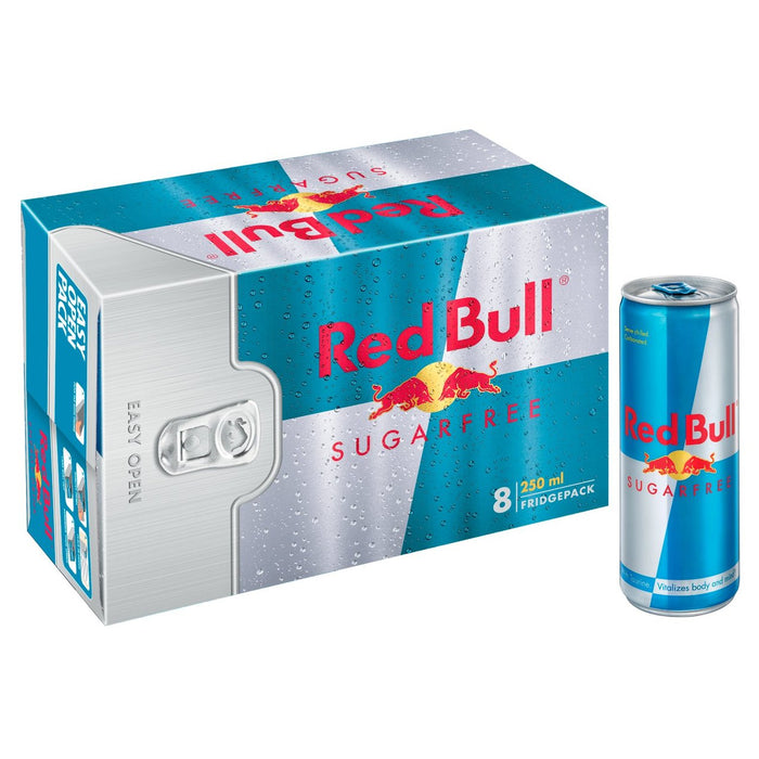 Red Bull Sin Azúcar 8 x 250ml 