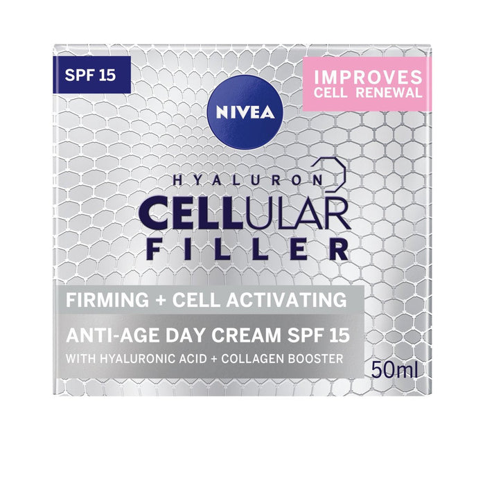 Sonderangebot - NIVEA Hyaluron Cellular Füllstoff Anti -Age -Tag -Creme SPF15 50 ml