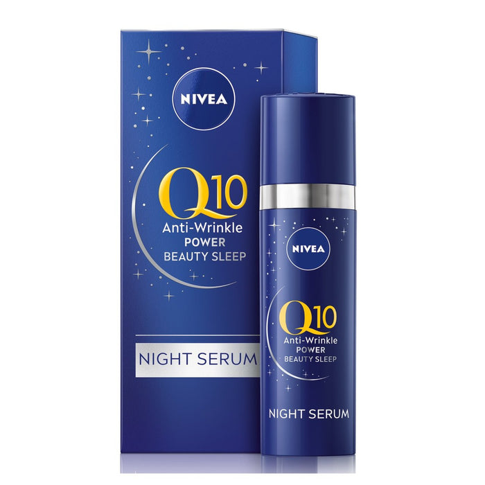 NIVEA Q10 Power Anti Wrinkle Ultra Recovery Night Face Serum 30ml