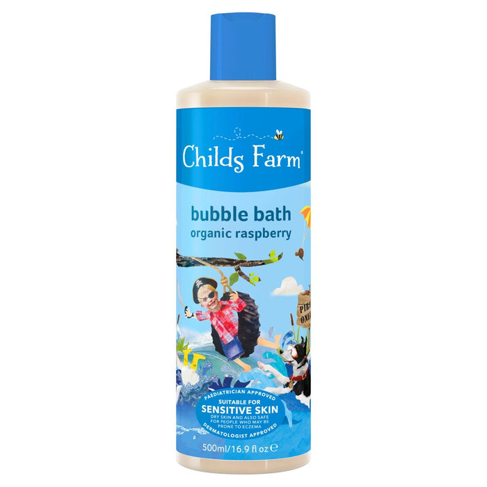 Childs Farm Kids de burbujas de frambuesa orgánica Bañera 500 ml