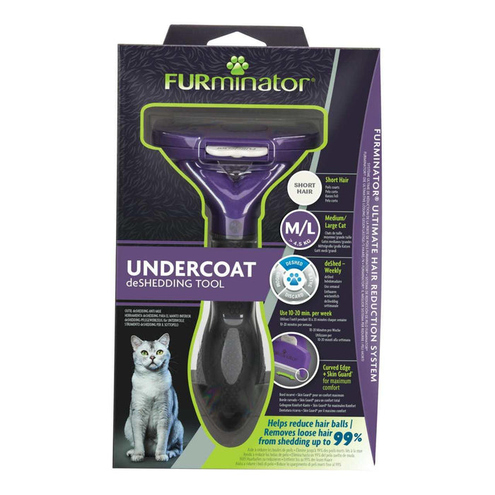 FURminator Medium/Large Cat Undercoat Tool Short Hair