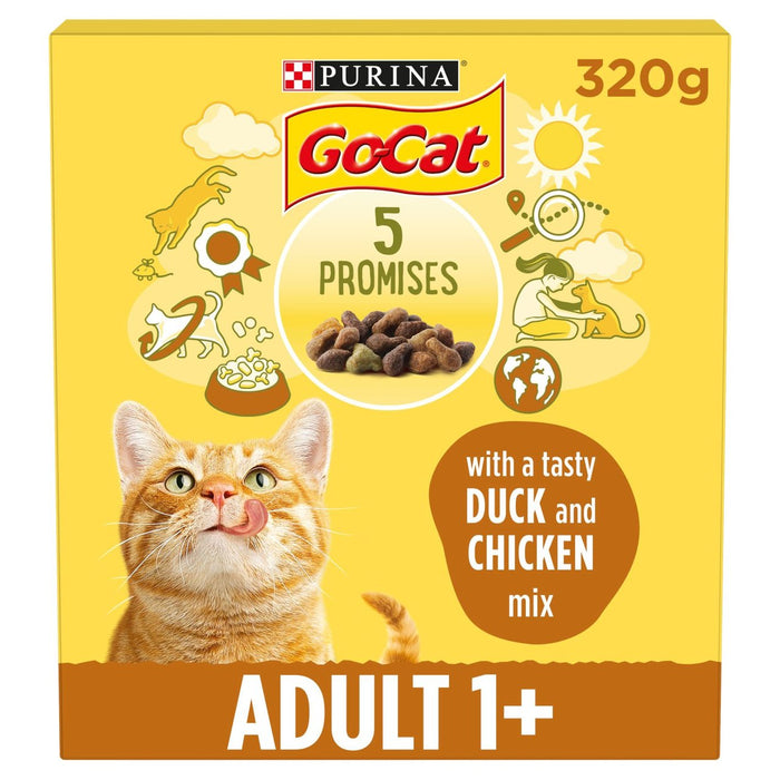 Go-Cat Truthy Chicken & Veg Dry Cat Food 320g