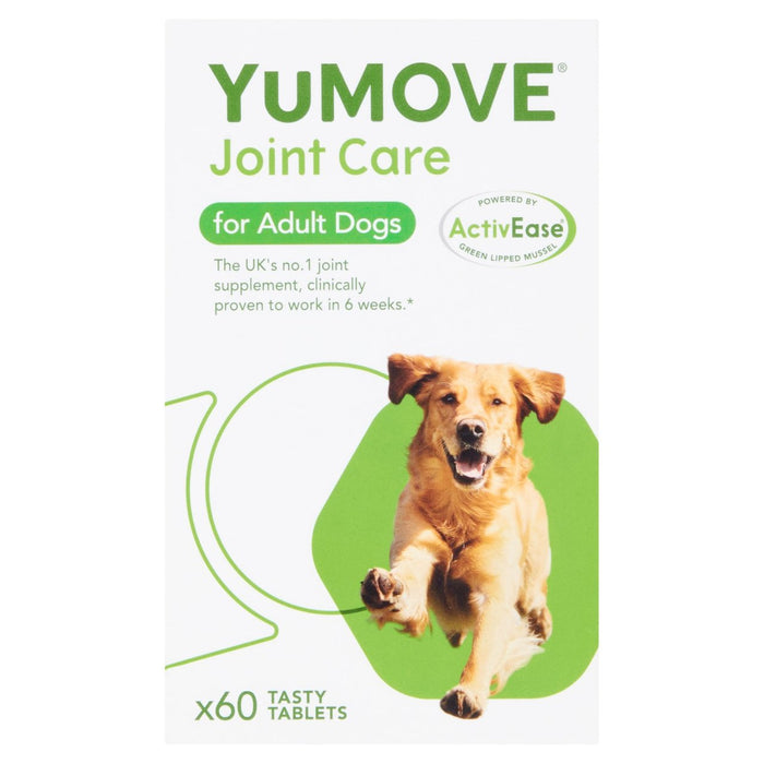 Yumove Dog Triple Action Junk Supplement 60 Tabletas