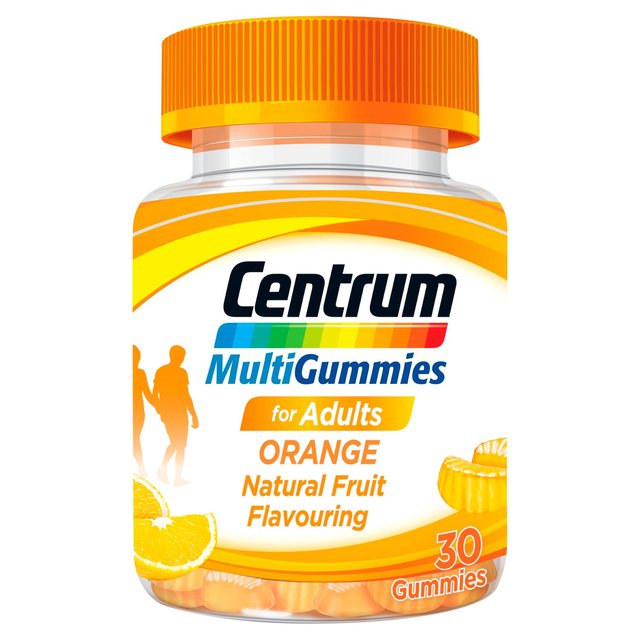 Centrum Multigummies Orange Multivitamin 30 por paquete